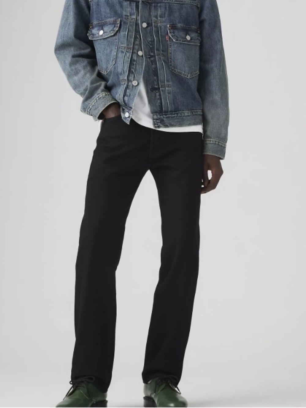 Levi's Men's 30x30 Black Jeans 5pocket Denim